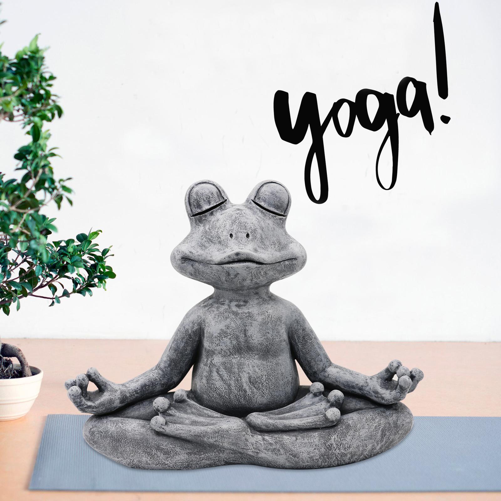 Home Decor Za - 2023 Kikker Beeldje Hars Zen Yoga
