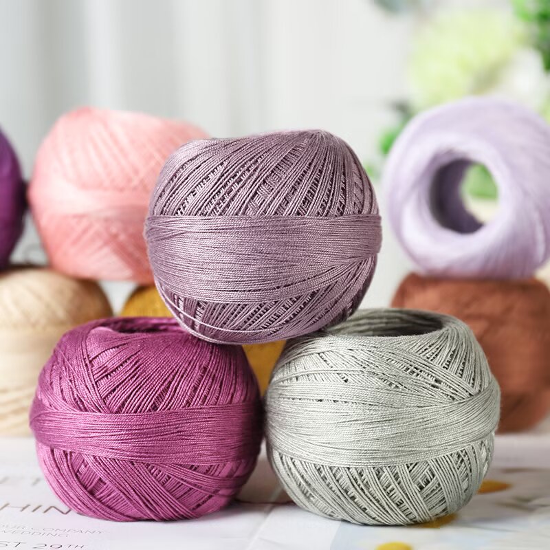Linen Table Runner - Nr. 7-kantgaren, een relatief dun zomerhaakgaren,