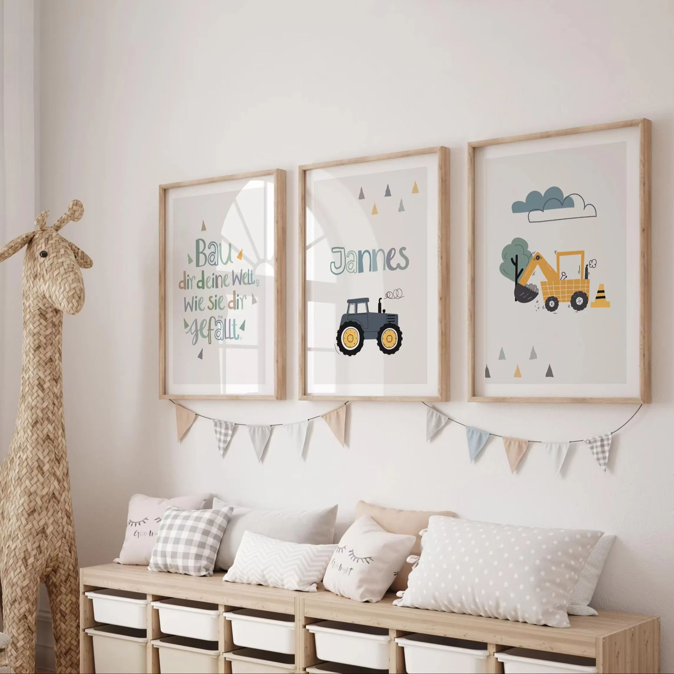 3 stks/set Cartoon Graafmachin - Home Decor Theme recensie en prijs