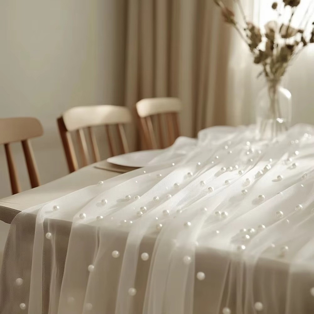 Dromerige luxe bruiloftstafell - Linen Table Runner recensie en prijs