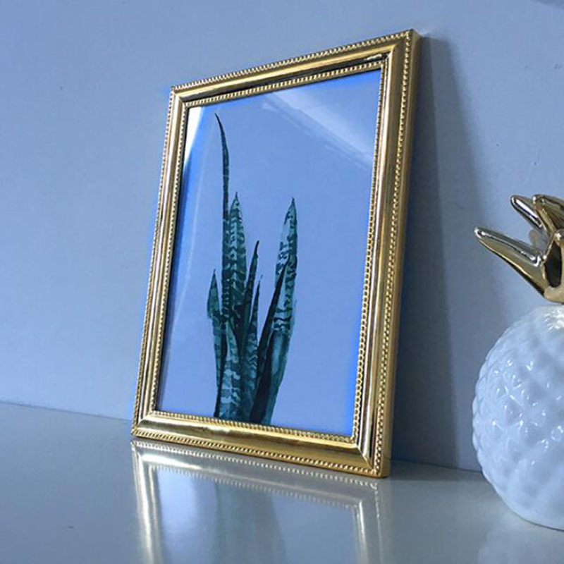 Europese stijl metalen zilverk - Bamboo Photo Frame recensie en prijs