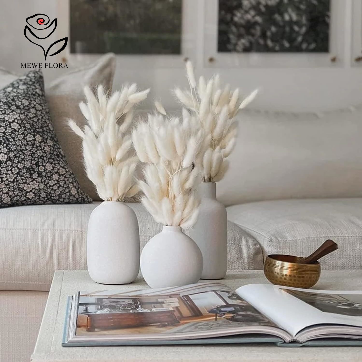 150 STKS Witte Natuurlijke Plu - Pampas Grass Decor recensie en prijs